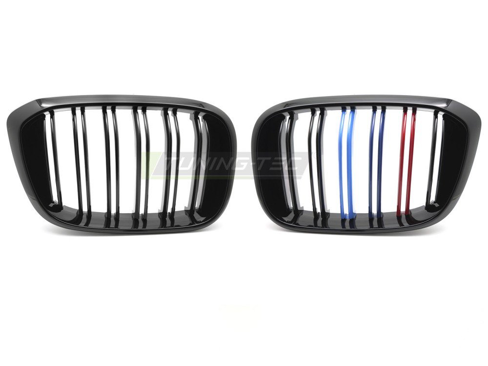 Griglia Sport Nero Tri-Colour Doppio Bar per BMW X3 G01 (2017-2021)