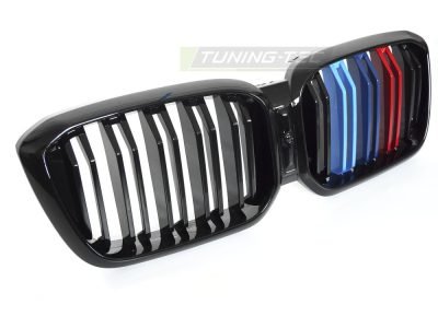 Griglia Sport Nero Lucido Tri-Colour Doppio Bar per BMW X3 G01 (21-25)