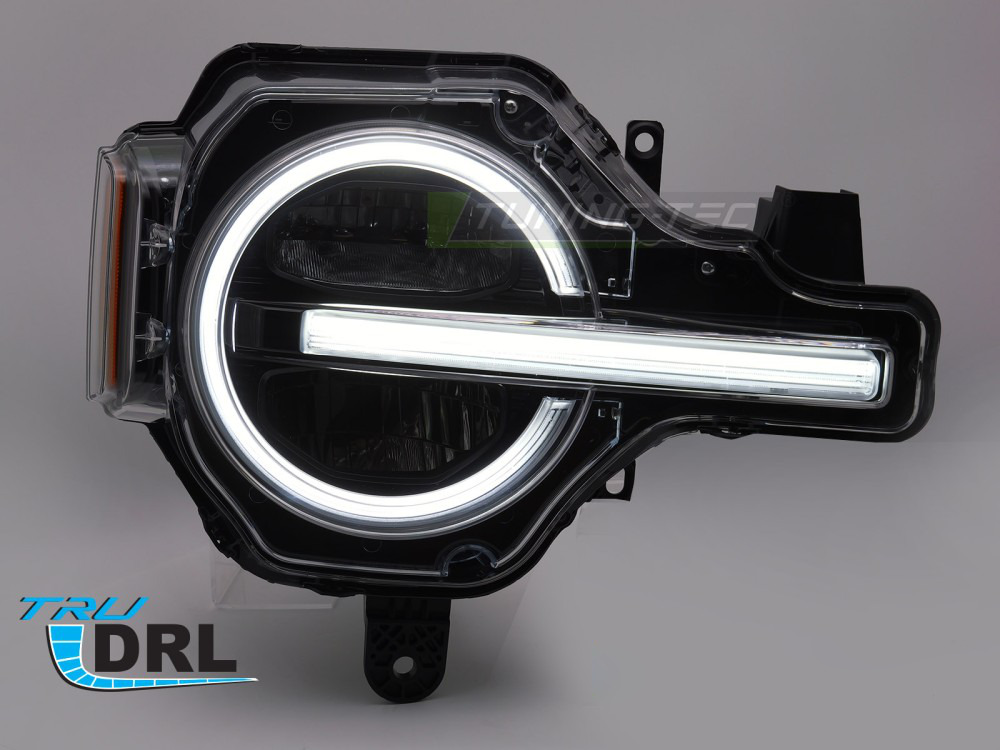 Fari Full LED DRL Nero per Ford Bronco (2021-2024) Luci Diurne