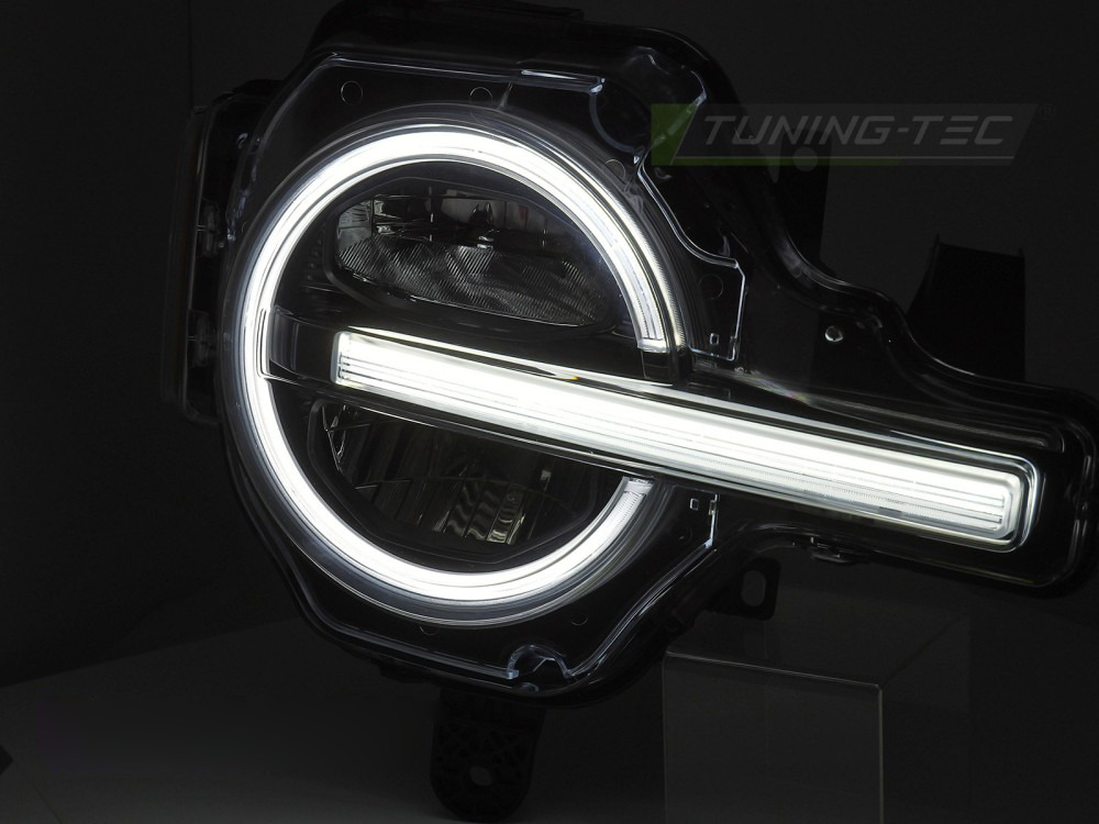 Fari Full LED DRL Nero per Ford Bronco (2021-2024) Luci Diurne