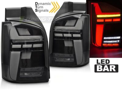 LED Bar Fanali Posteriori Fumé Sequenziali per Volkswagen T5 (anni 2004-2015)