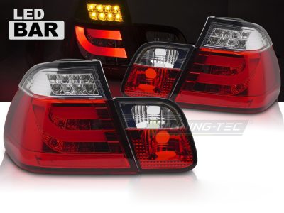 LED Fanali Posteriori Rosso Bianco per BMW E46 98-01 Berlina - Fanali