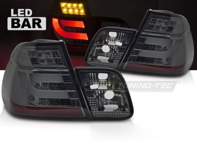 LED Fanali Posteriori Fumé per BMW E46 98-01 Berlina - Fanali Posteriori Fumé