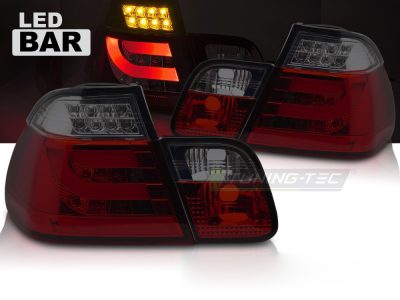 LED Fanali Posteriori Rosso Fumé per BMW E46 (01-05) Berlina Fanali Fumè