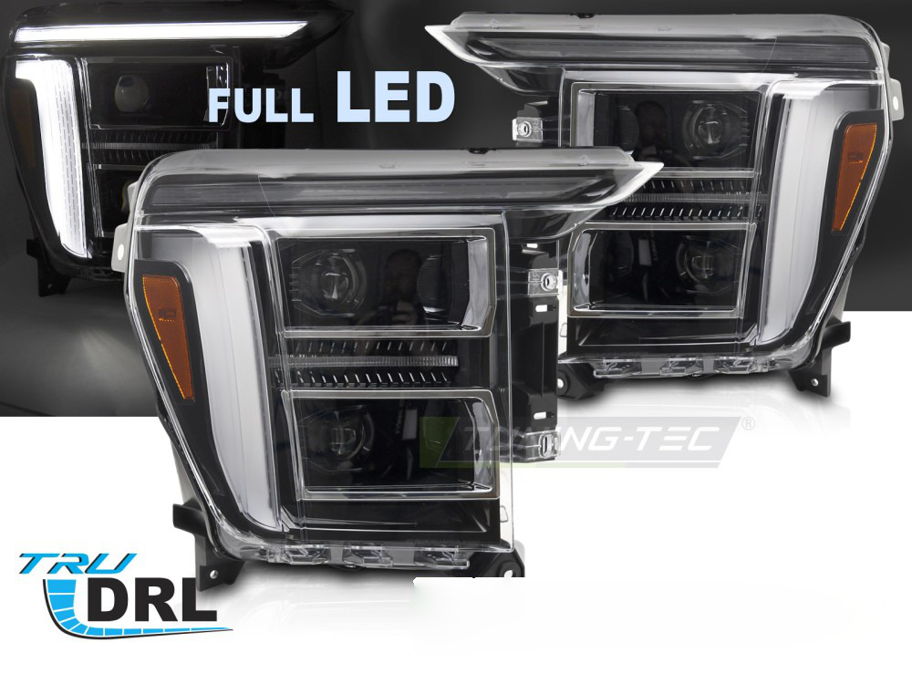 Fari Full LED DRL per Ford F150 MK14 (2020-2023) Luci Diurne