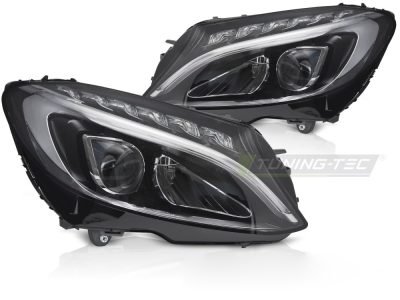 Full LED Fari DRL per Mercedes W205 (2014-2018) Luci Diurne