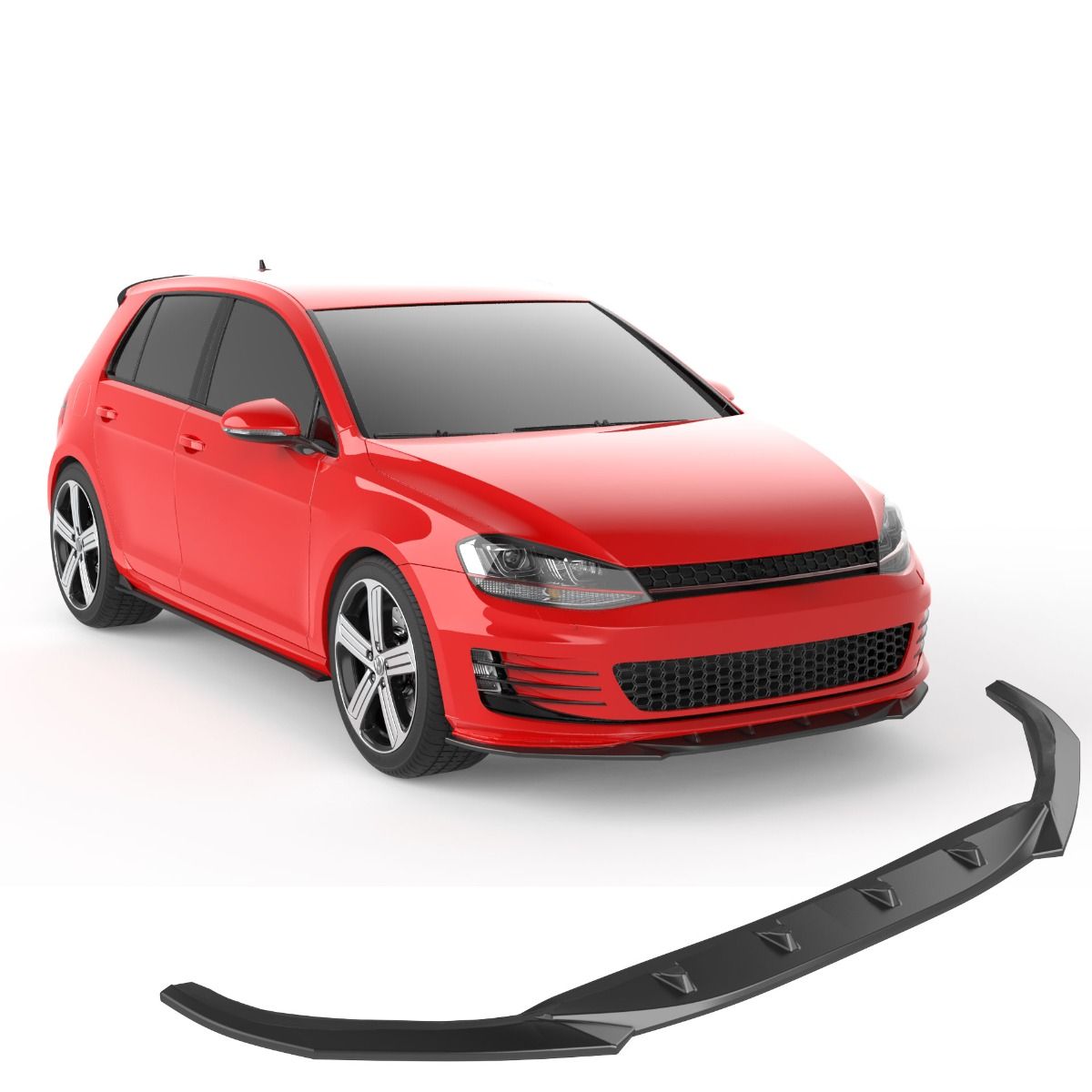 Splitter Anteriore per Volkswagen Golf GTI Mk7 2013–2016
