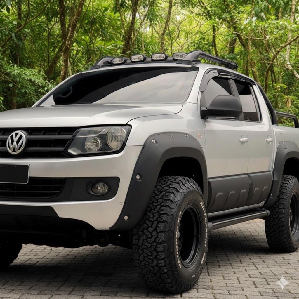 Allargamenti Parafanghi Jumbo per Volkswagen Amarok MK1 (2010-2016)