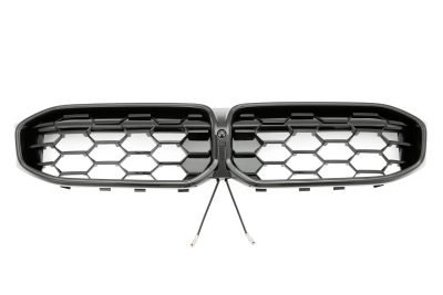 LED Griglia Nera Lucida per BMW Serie 3 G20 G21 Restyling 2022-2026
