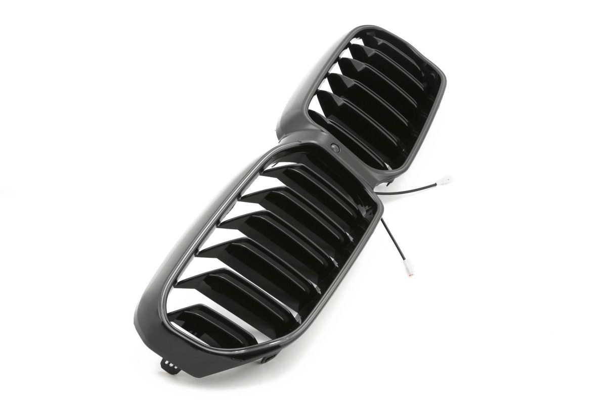 LED Griglia Nero Lucido per BMW Serie 5 G30 G31 Restyling 2020-2023