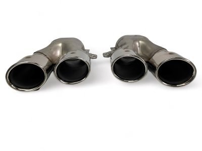 Terminali di Scarico 1X Satz Auspuffblenden 4302 Universale