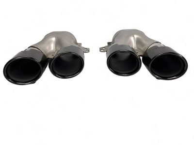 1X Set Terminali di Scarico 4301 Universali per Auto