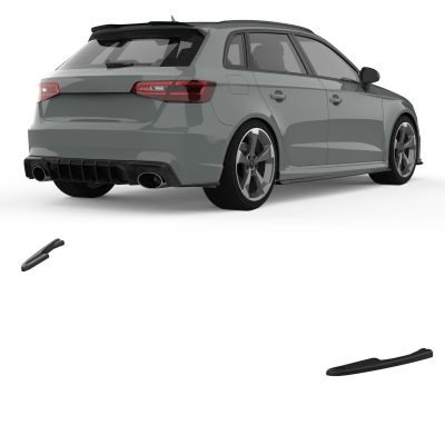 Diffusore Posteriore Laterale per Audi RS3 8V Sportback 2015-2019
