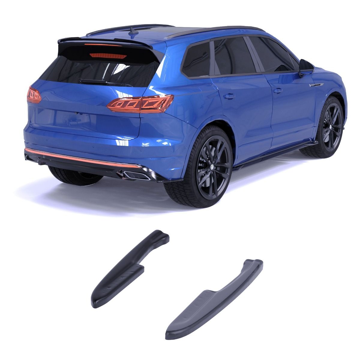 Diffusore Posteriore Laterale per Volkswagen Tiguan Mk3 R-Line 2018-2023