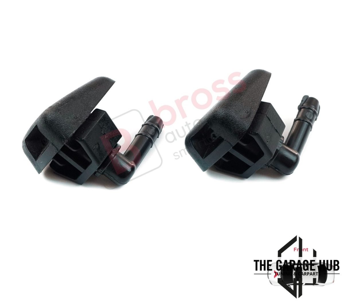 2 Getti Spruzzatori Lavavetri Anteriore per Fiat Citroen Peugeot Alfa Romeo~