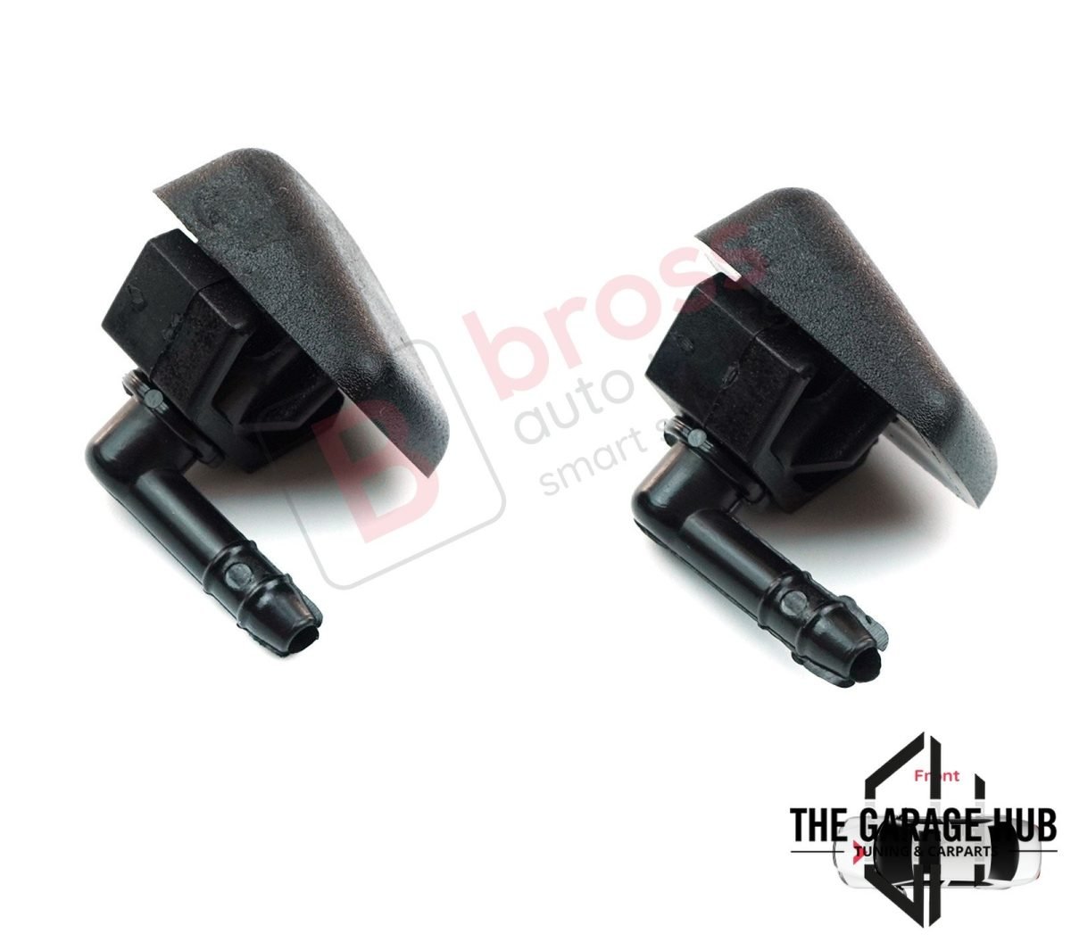2 Getti Spruzzatori Lavavetri Anteriore per Fiat Citroen Peugeot Alfa Romeo~
