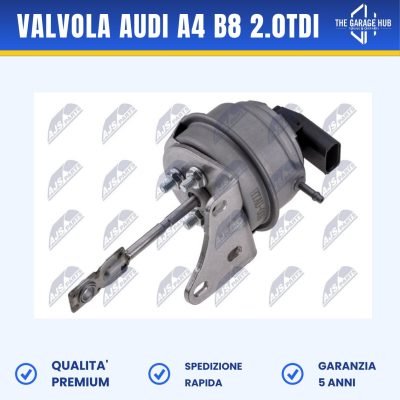 Valvola Regolazione Pressione Carburante Turbocompressore per Audi A4 B8 2.0TDI