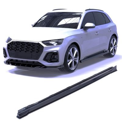 Minigonne per Audi (S)Q5 S-Line SUV / Mk2 Restyling 2020-2024