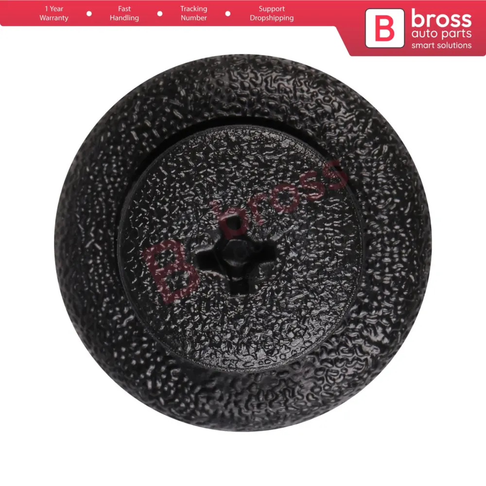 10 Clip Fermaglio a Pressione Nero Nylon 10 Pezzi per Toyota Subaru Mitsubishi