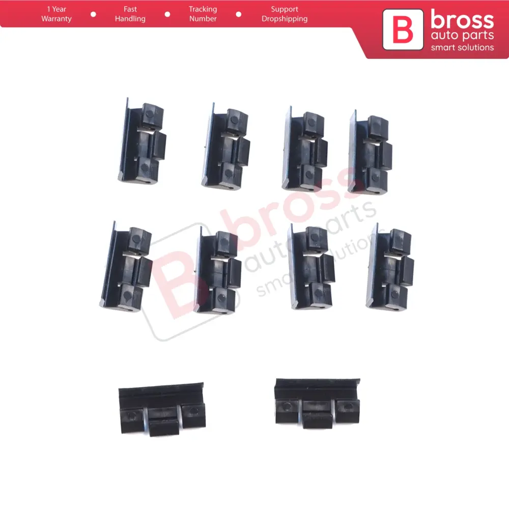 10 Clip Fissaggio Canalina Tetto 10 Pezzi per BMW 5 E34 7 E32 E38