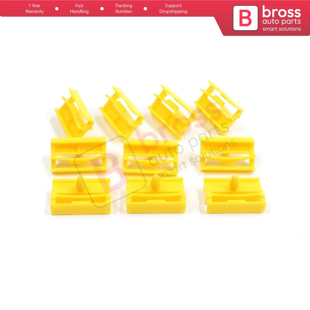 10 Clip Fissaggio Modanature Sottoporta per BMW Serie 3 E90 E91 2004-2012