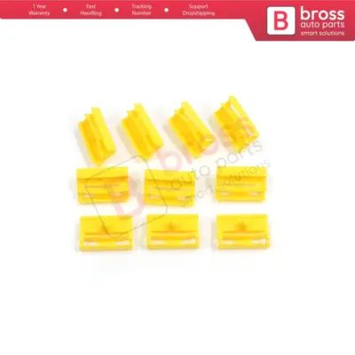 10 Clip Fissaggio Modanature Sottoporta per BMW Serie 3 E90 E91 2004-2012