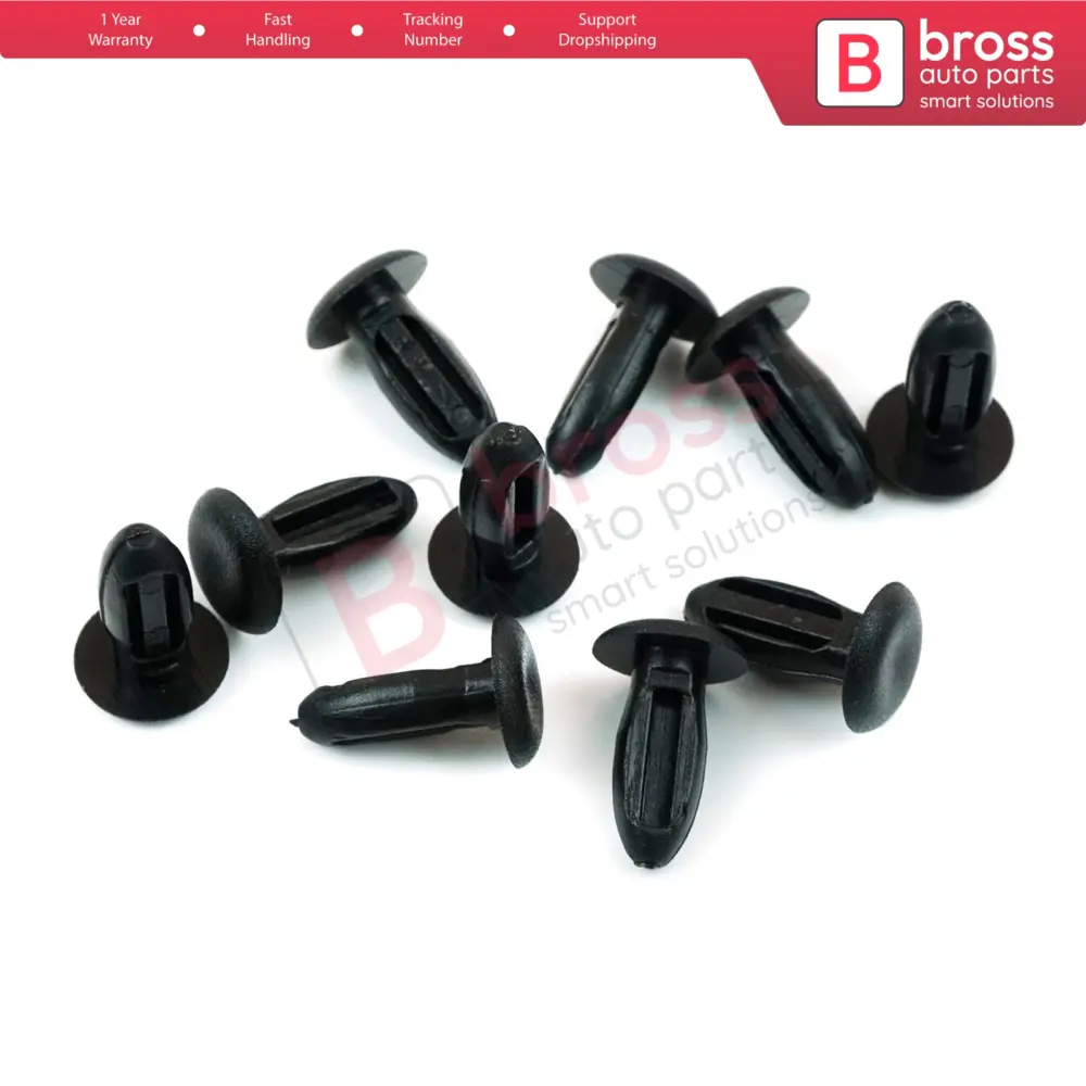 10 Clip Guarnizione Porta M6 9,40 mm 10 Pezzi per Renault