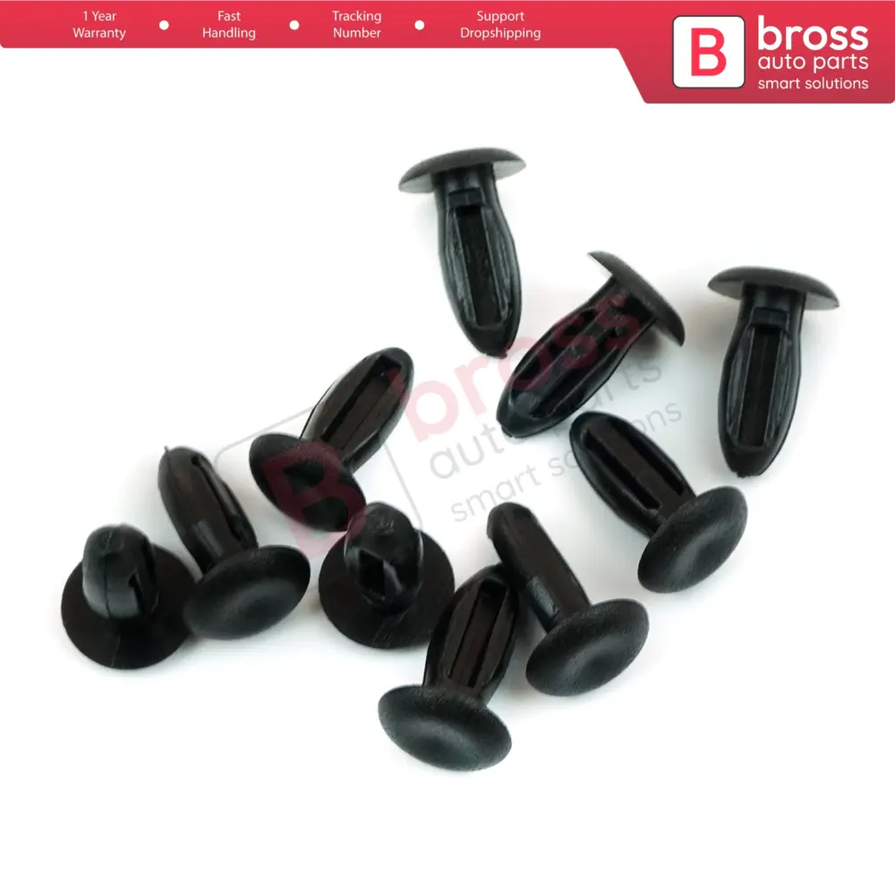 10 Clip Guarnizione Porta M6 9,40 mm 10 Pezzi per Renault