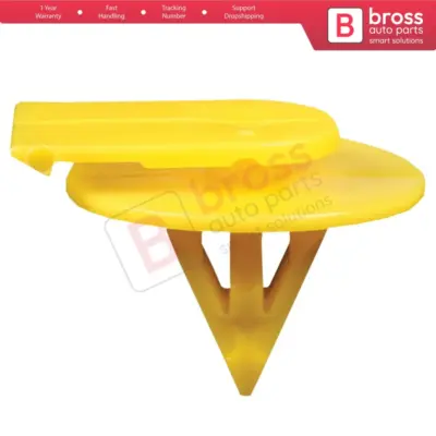 10 Clip Plastiche Gialle 10 Pezzi per Mini Cooper OEM 51717127743