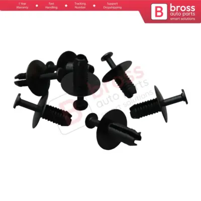 10 Clip Rivetti Espandibili 51118174185 per BMW Serie 3 e Altri Modelli