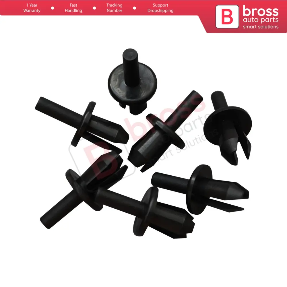 10 Clip Rivetto Espandibile Fissaggio 10 Pezzi per Volkswagen Opel Mercedes