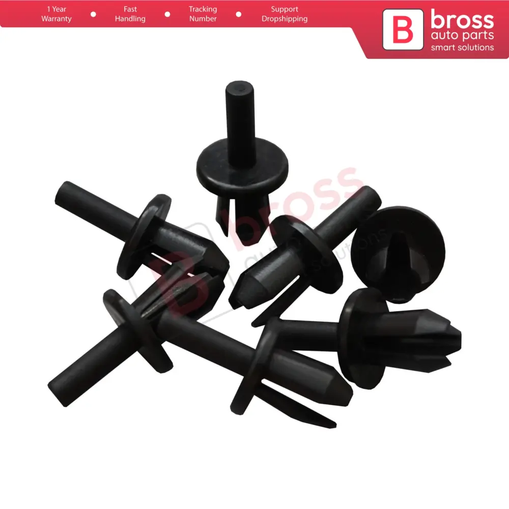 10 Clip Rivetto Espandibile Fissaggio 10 Pezzi per Volkswagen Opel Mercedes