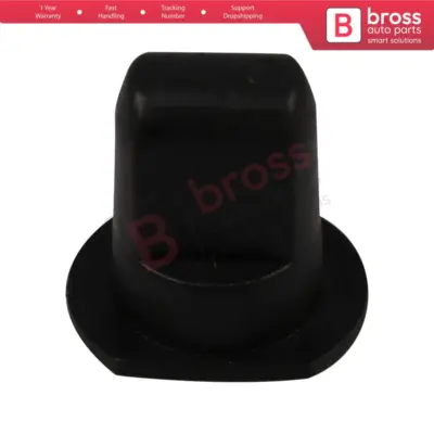 10 Pezzi Boccole Viti in Nylon Nero 9,8x7,6 mm per Audi Volkswagen