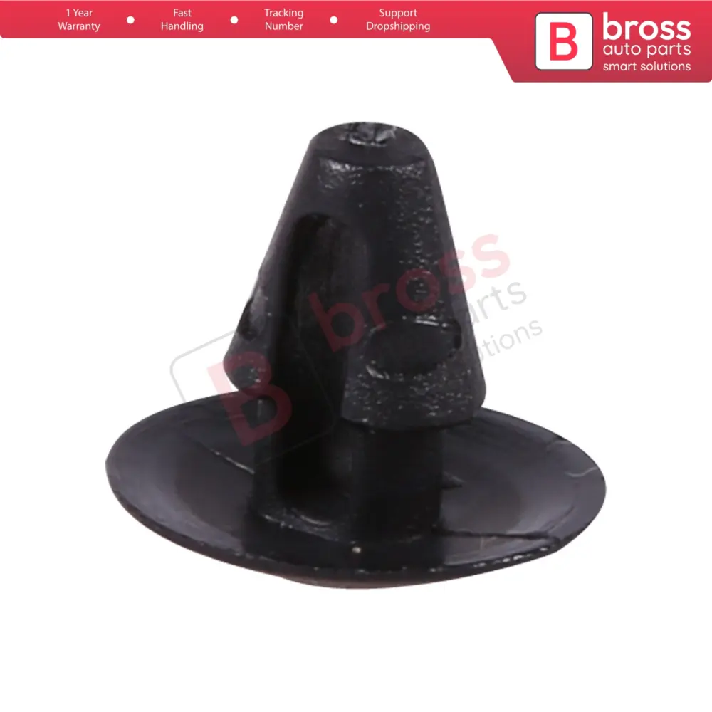 10 Pezzi Fermagli Guarnizione Nero per Fiat 4368201