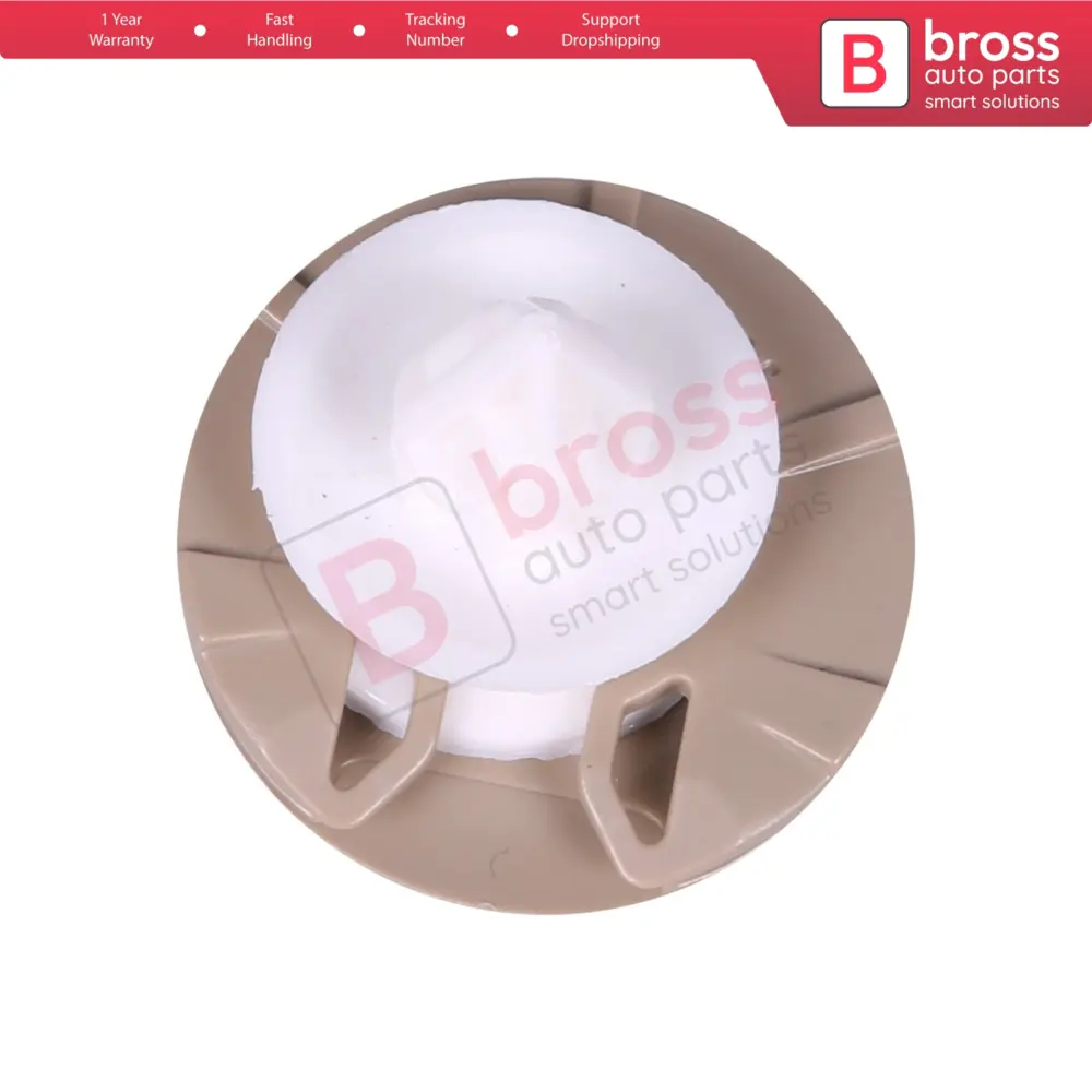 10 Pezzi Fermo Pannello Porta Grigio e Bianco per VW Audi 1H0868243 1H0868243B