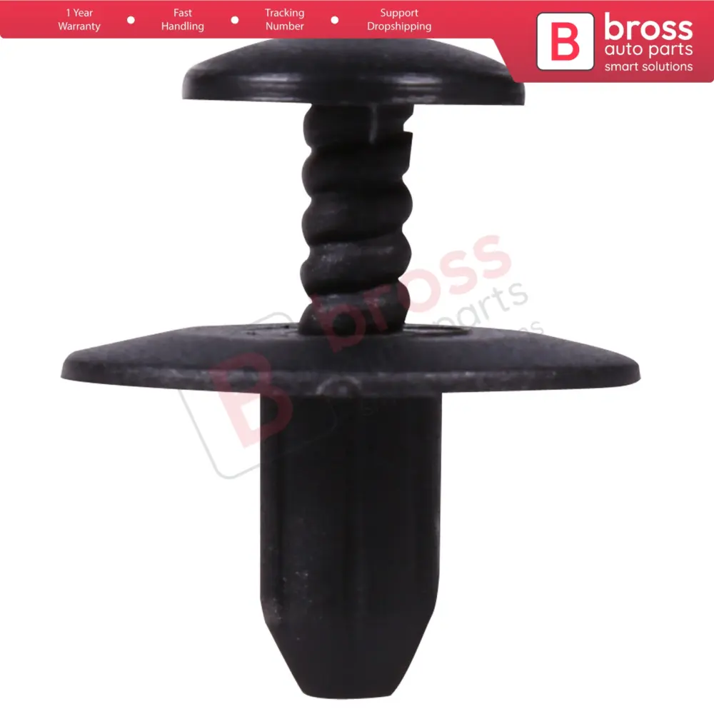 10 Rivetti Fissaggio Isolante Cofano Neri per BMW Serie 3 E36 E46 E39
