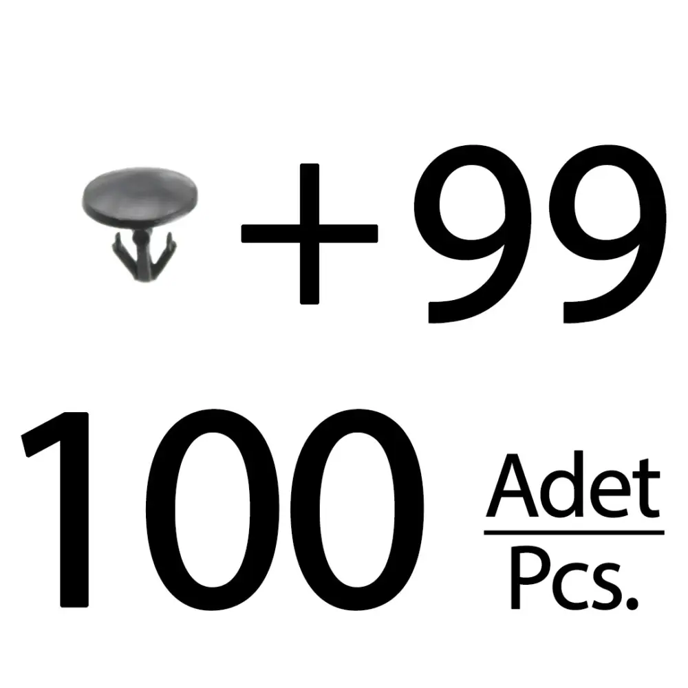 100 Clip di Assorbimento per Mazda