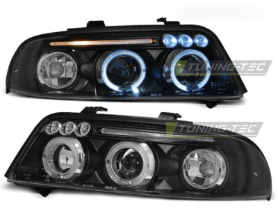 Fari Angel Eyes Nero per Audi A4 (01.99-09.00) - Fanali Posteriori
