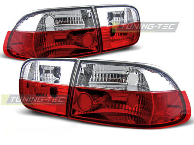 Honda Civic 09.91-08.95 2D/4D Rosso Bianco Accessorio Tuning Esterno Auto