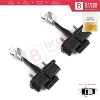 2 Pezzi Limitatore Cerniera Porta Anteriore per Fiat Punto Evo Grande Punto 199