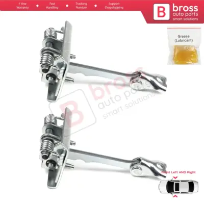 2 Pezzi Limitatori Cerniera Porta Anteriore per Peugeot 307 Hatch Cc Sw Break