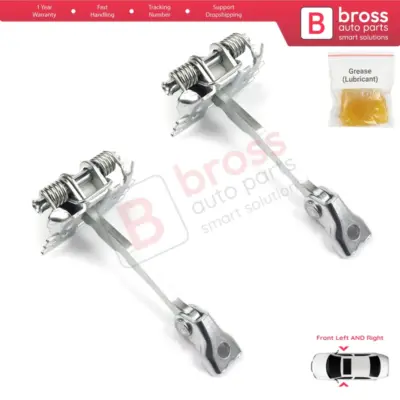 2 Pezzi Limitatori Cerniera Porta Anteriore per Renault Espace MK4 J81 JK0/1