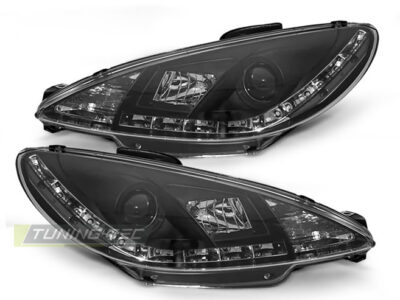 Peugeot 206 10.98-02 Daylight Nero per Peugeot 206 (10.98-02) Accessorio Tuning