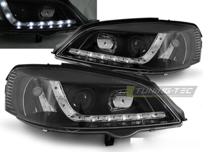 Opel Astra G 09.97-02.04 Daylight Nero per Auto Tuning Accessori Esterni