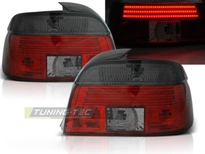 Fanali Posteriori LED Bar Rosso Fumè per BMW E39 (09.95-08.00)