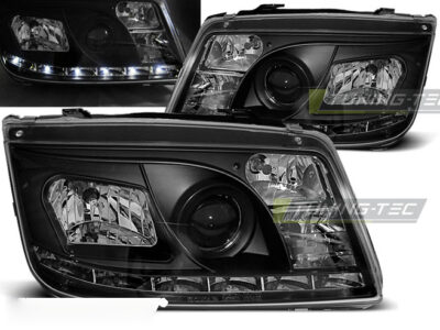 Fari Anteriori Daylight Neri per Volkswagen Bora (09.98-05.05)
