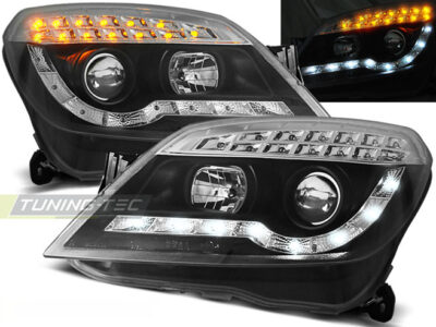 Opel Astra H 03.04-10 Daylight Nero per Auto Tuning Accessori Esterni
