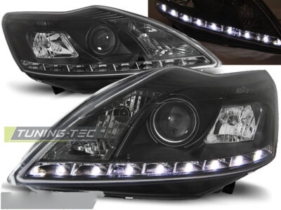 Ford Focus Ii 02.08-10 Daylight Nero per Auto Tuning Accessorio Esterno
