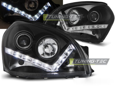 Hyundai Tucson 07.04-10 Daylight Nero per Hyundai Tucson (07) Accessorio Tuning