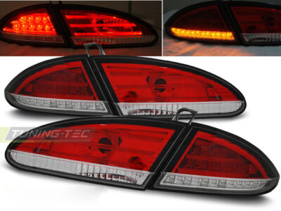 Fanali Posteriori LED Rosso Bianco per Seat Leon (2005-2009)